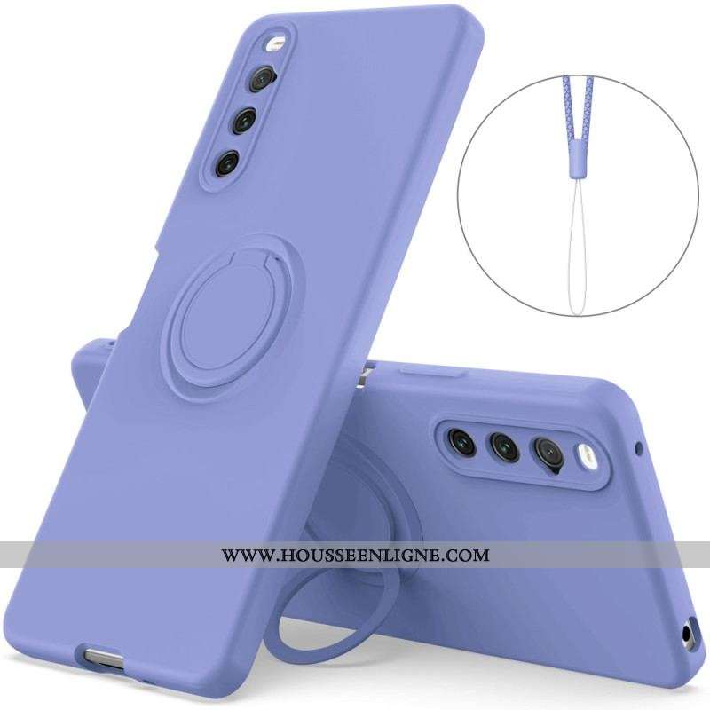 Coque Sony Xperia 10 IV Unie Anneau-Support