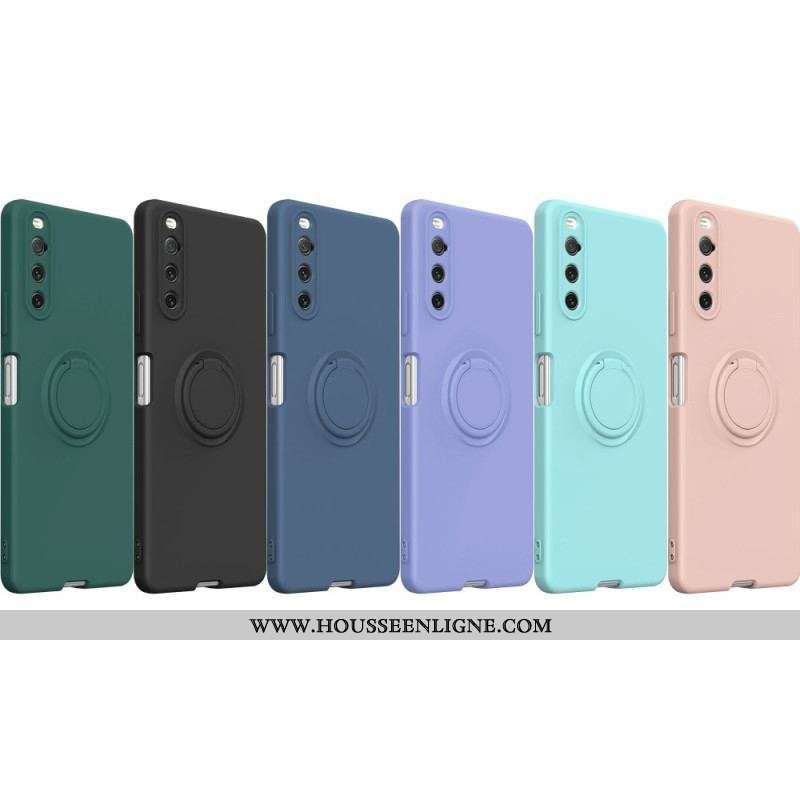 Coque Sony Xperia 10 IV Unie Anneau-Support