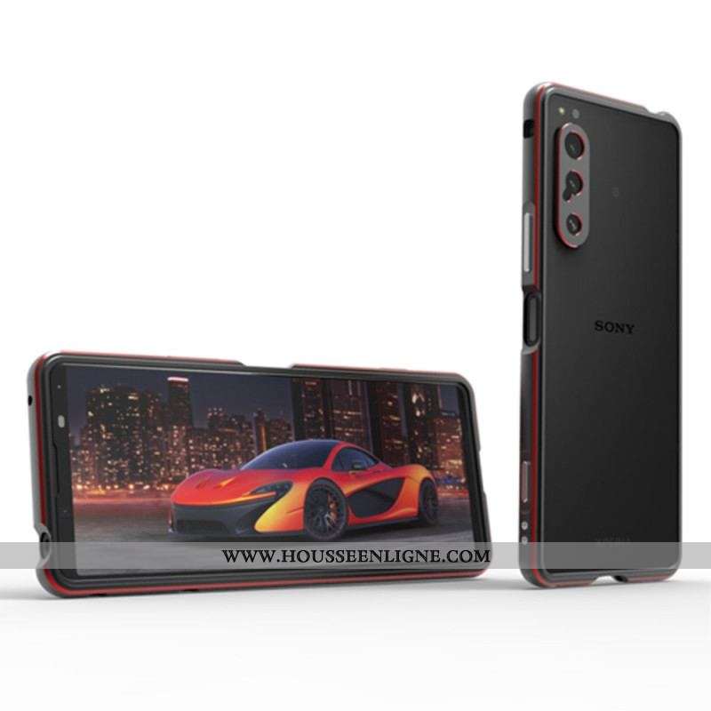 Coque Sony Xperia 5 IV Cadre Bumper et Protection Module Photo Arrière