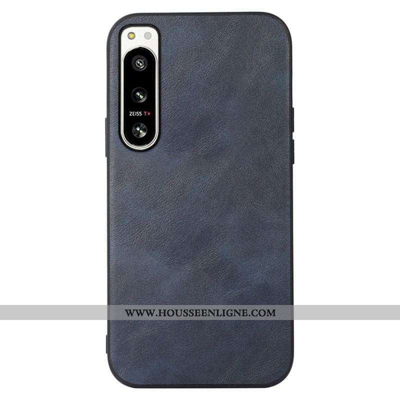 Coque Sony Xperia 5 IV Effet Cuir Look Raffiné