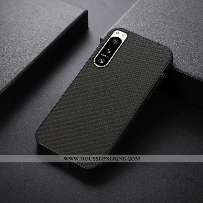 Coque Sony Xperia 5 IV Fibre Carbone
