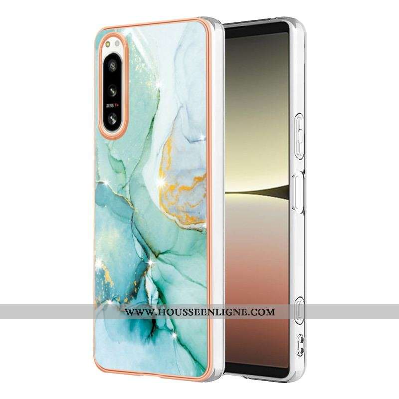Coque Sony Xperia 5 IV Marbre Coloré
