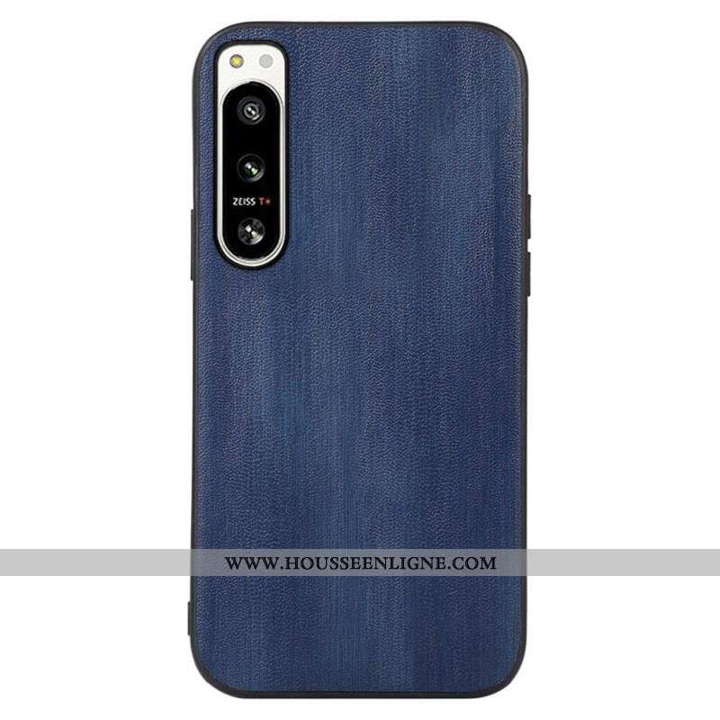 Coque Sony Xperia 5 IV Simili Cuir Texturé