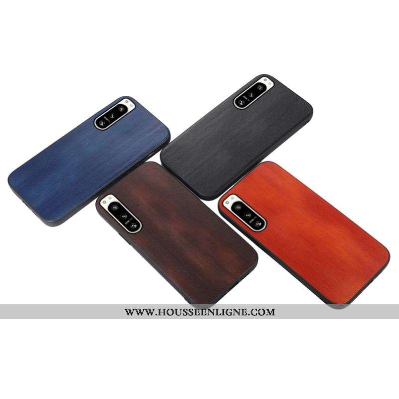 Coque Sony Xperia 5 IV Simili Cuir Texturé