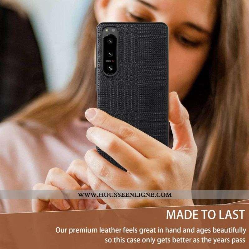 Coque Sony Xperia 5 IV Style Tissu VILI