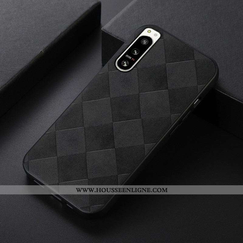 Coque Sony Xperia 5 IV Style Tissé