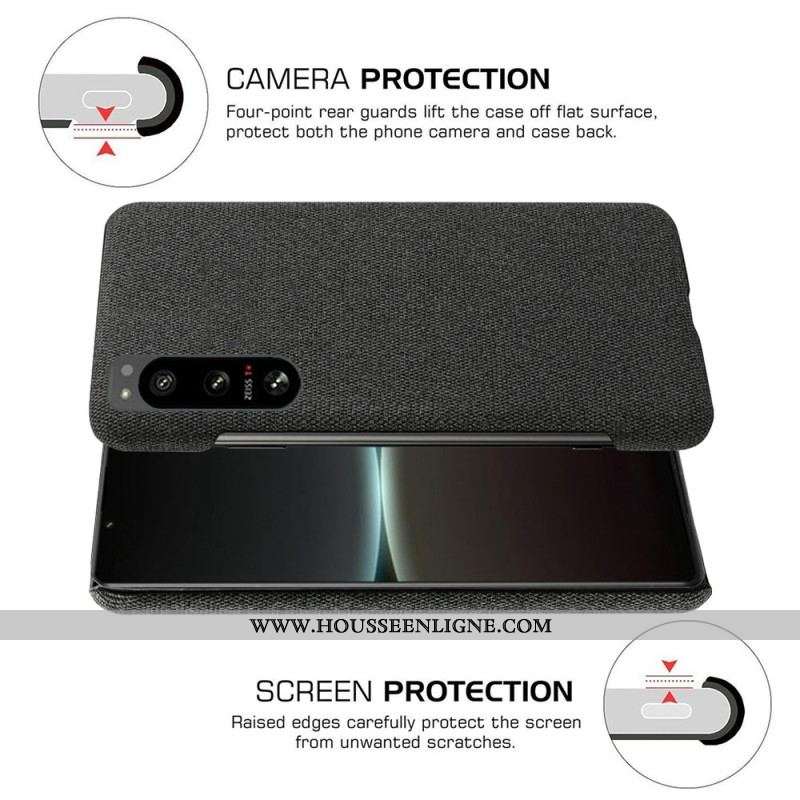 Coque Sony Xperia 5 IV Tissu