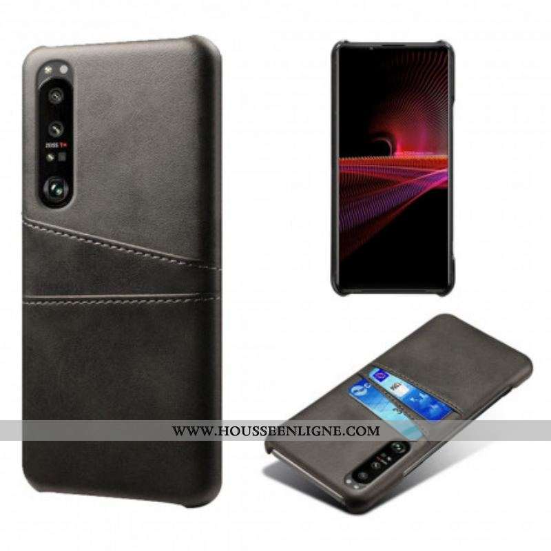 Coque Sony Xperia1 III Porte Cartes KSQ