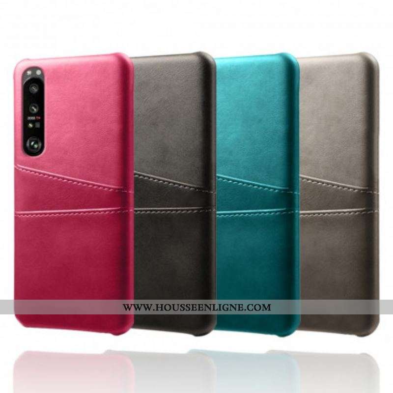 Coque Sony Xperia1 III Porte Cartes KSQ