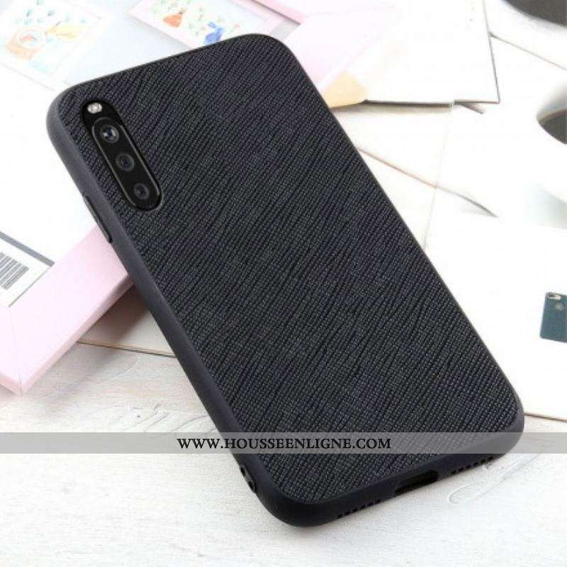 Coque Sony xperia 10 III Mini Véritable Cuir Texturé