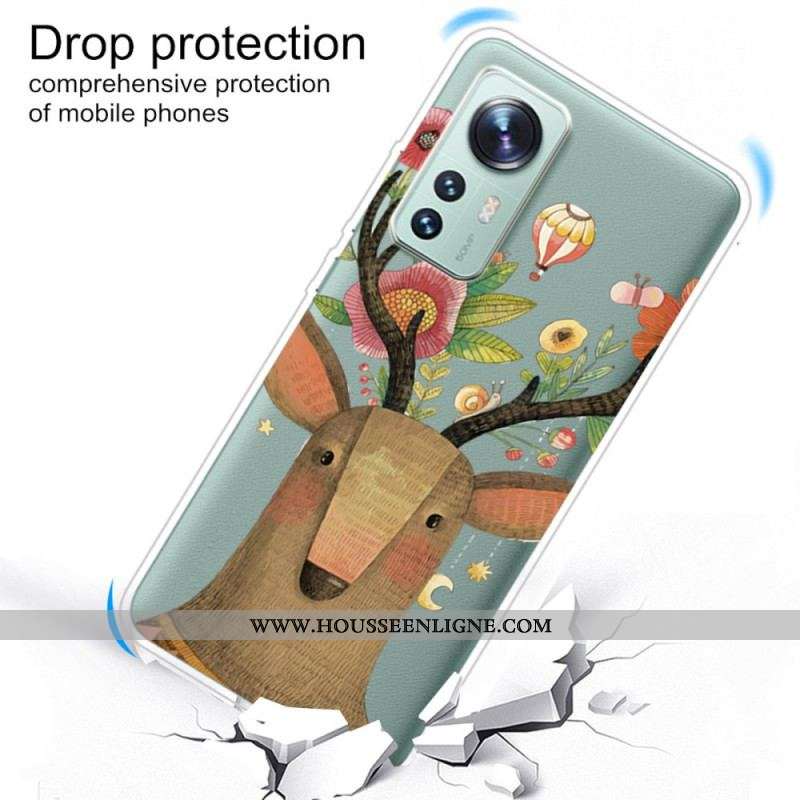 Coque  Xiaomi 12 / 12X  Cerf Tribal