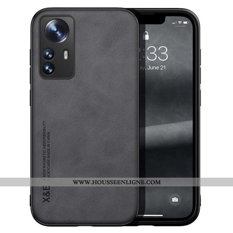 Coque Xiaomi 12 / 12X Cuir Effet Cuir X&E