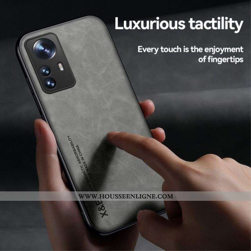 Coque Xiaomi 12 / 12X Cuir Effet Cuir X&E