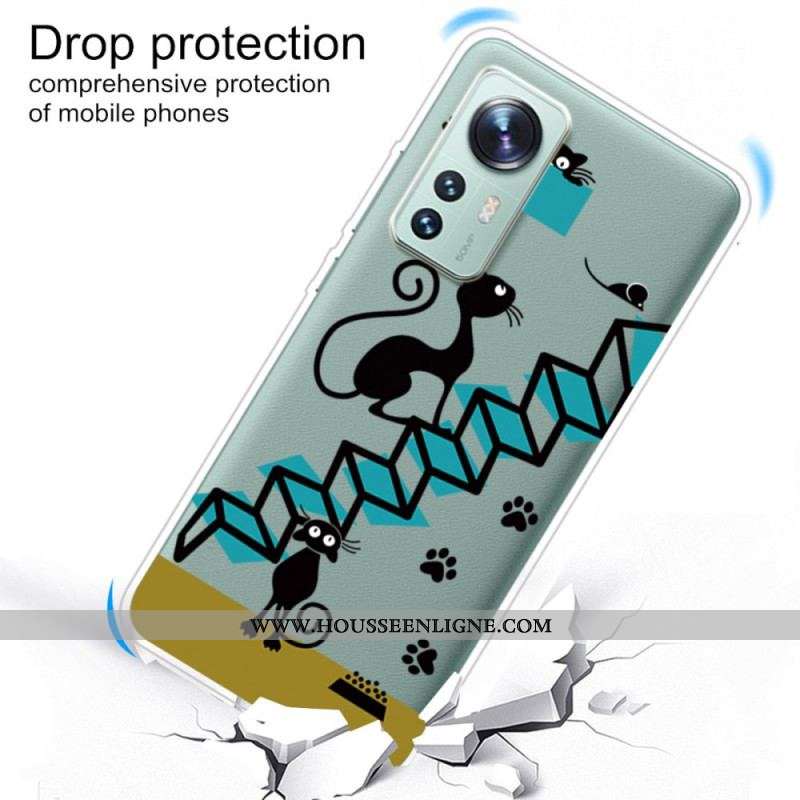 Coque  Xiaomi 12 / 12X  Drôles de Chats