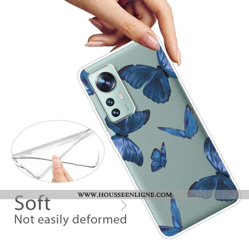 Coque  Xiaomi 12 / 12X  Découverte Papillons