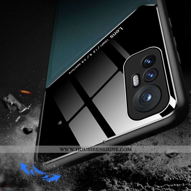 Coque  Xiaomi 12 / 12X  Effet Cuir Magnétique