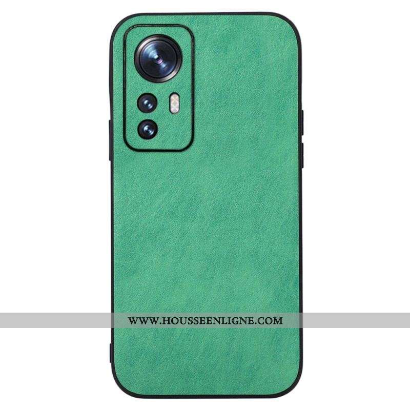 Coque Xiaomi 12 / 12X Effet Cuir Élégance