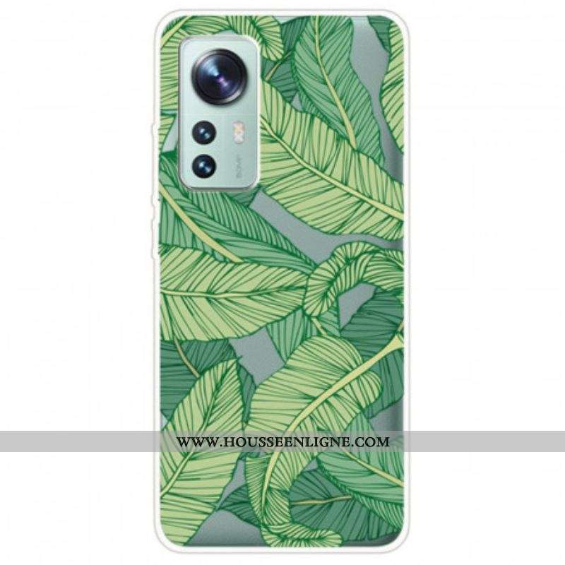 Coque  Xiaomi 12 / 12X  Feuilles