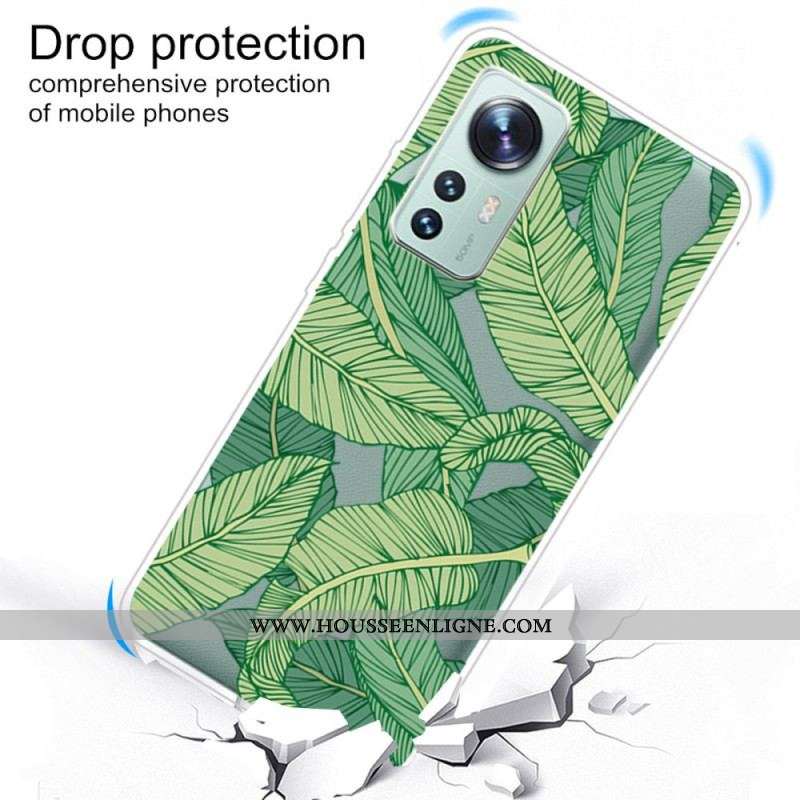 Coque  Xiaomi 12 / 12X  Feuilles