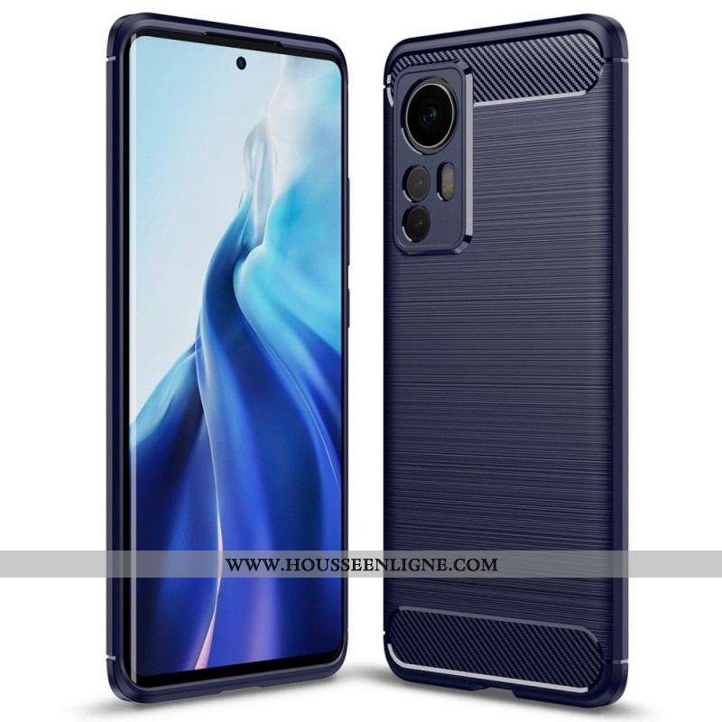 Coque  Xiaomi 12 / 12X Fibre Carbone Brossée