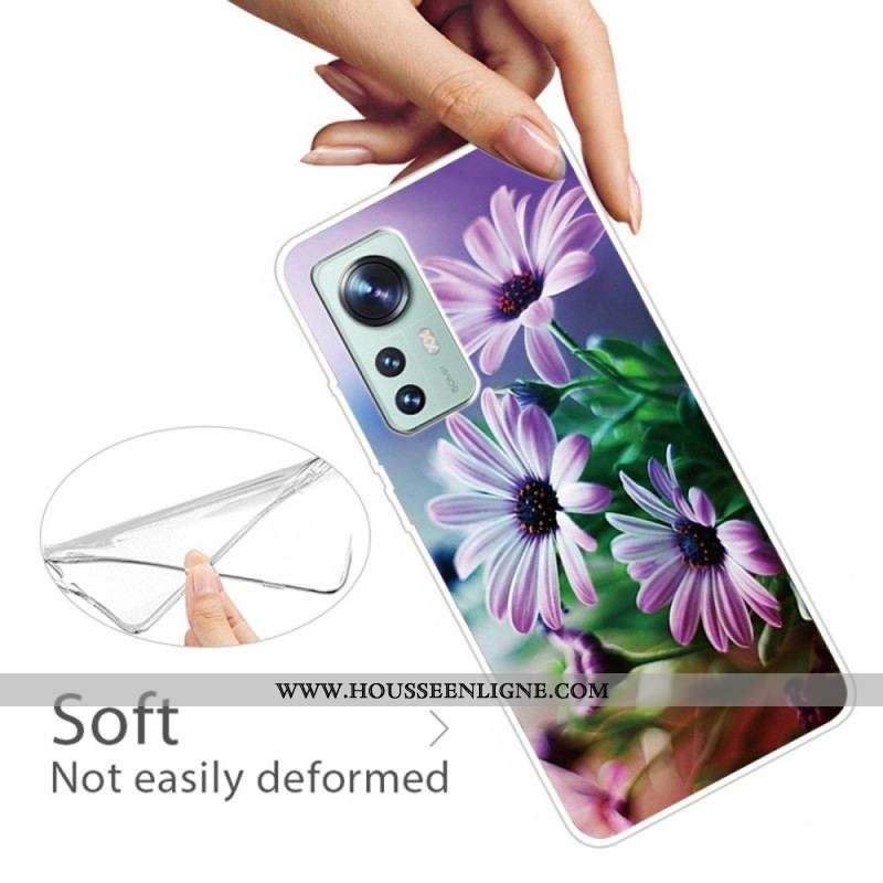 Coque  Xiaomi 12 / 12X  Fleurs Réalistes