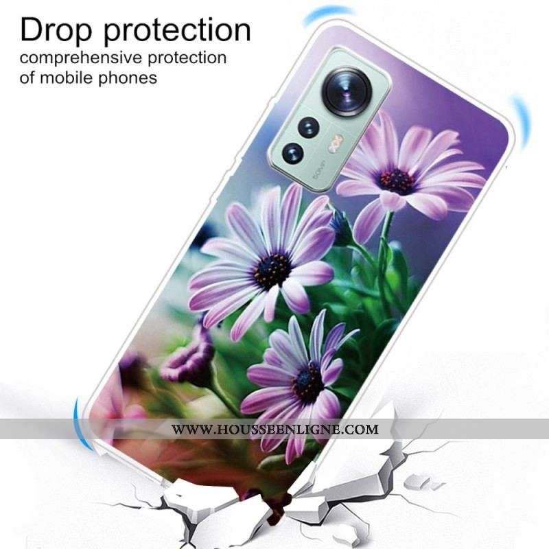 Coque  Xiaomi 12 / 12X  Fleurs Réalistes