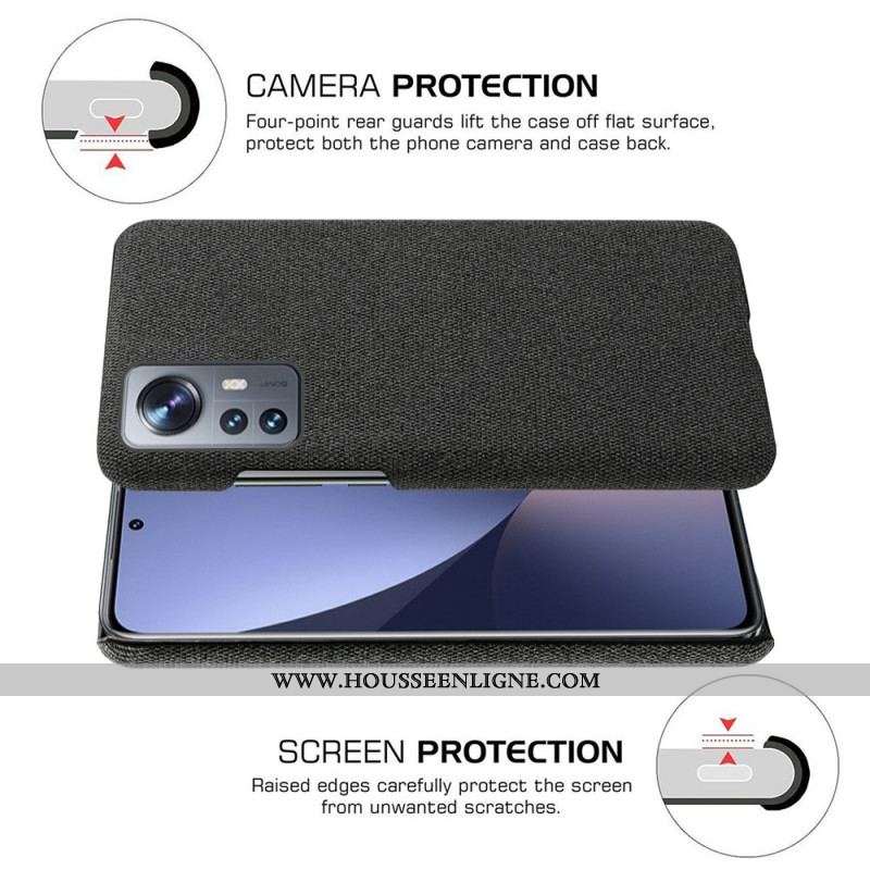 Coque  Xiaomi 12 / 12X KSQ Tissu Chic