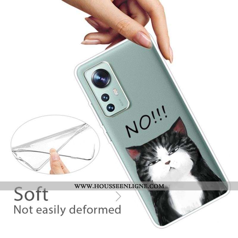 Coque  Xiaomi 12 / 12X  Le Chat Qui Dit Non