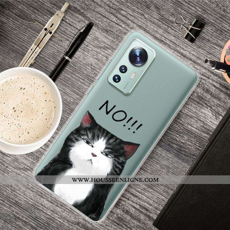Coque  Xiaomi 12 / 12X  Le Chat Qui Dit Non