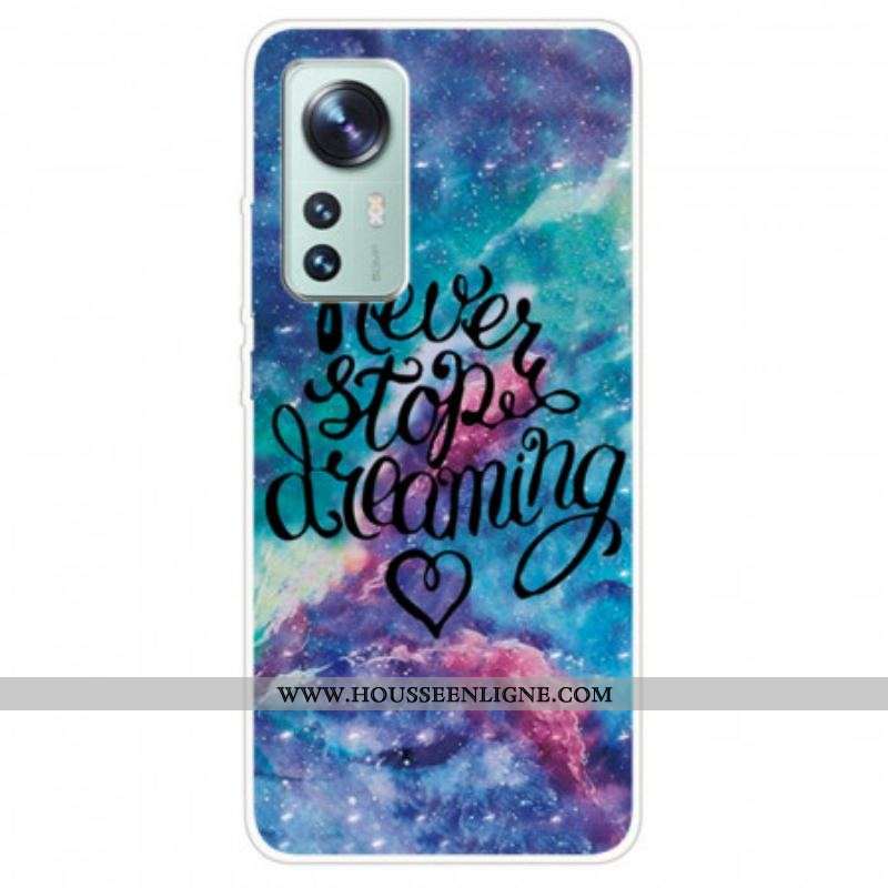 Coque  Xiaomi 12 / 12X  Never Stop dreaming