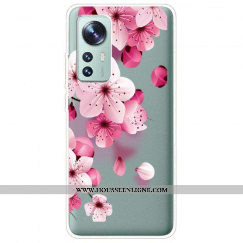 Coque  Xiaomi 12 / 12X  Petites Fleurs Roses
