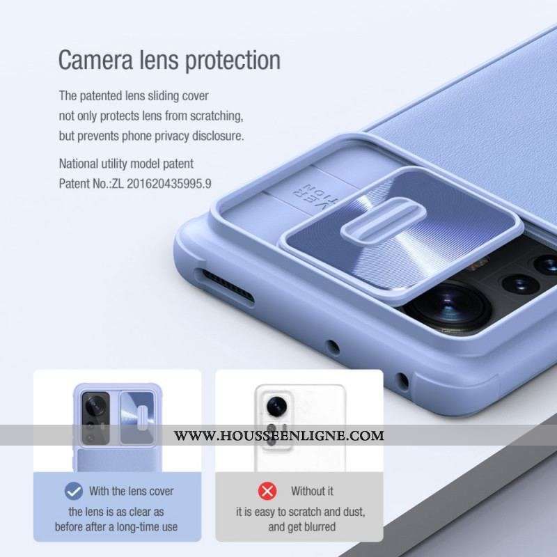 Coque  Xiaomi 12 / 12X  Protecteur Appareil Photo Nillkin
