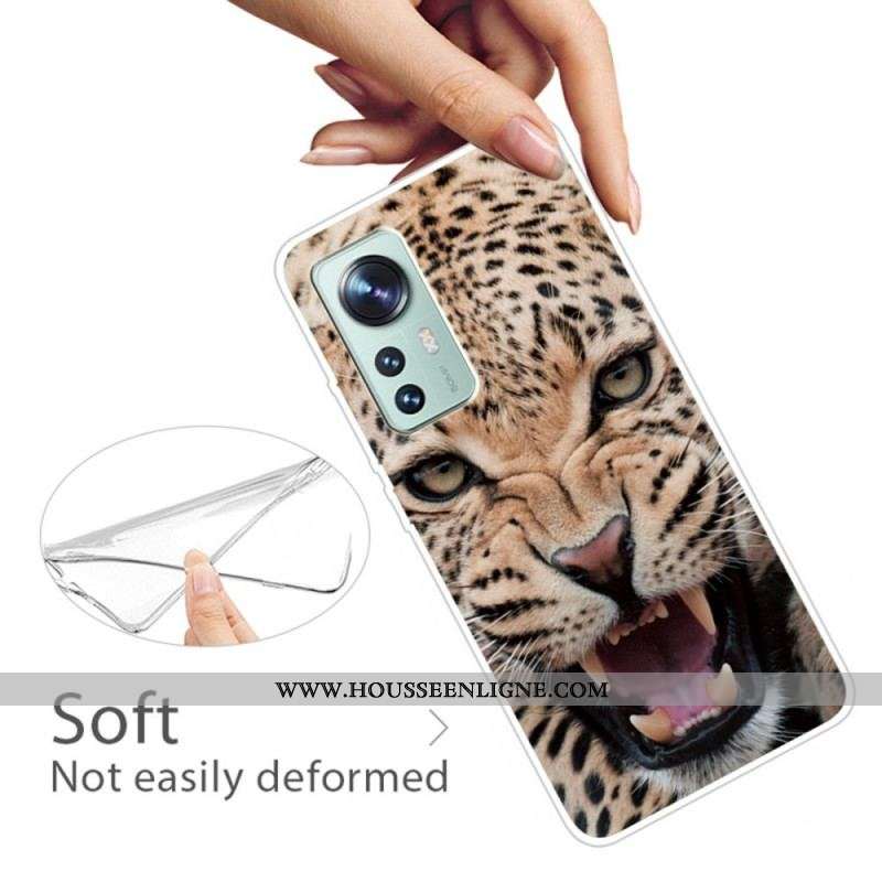 Coque  Xiaomi 12 / 12X  Silicone Félin
