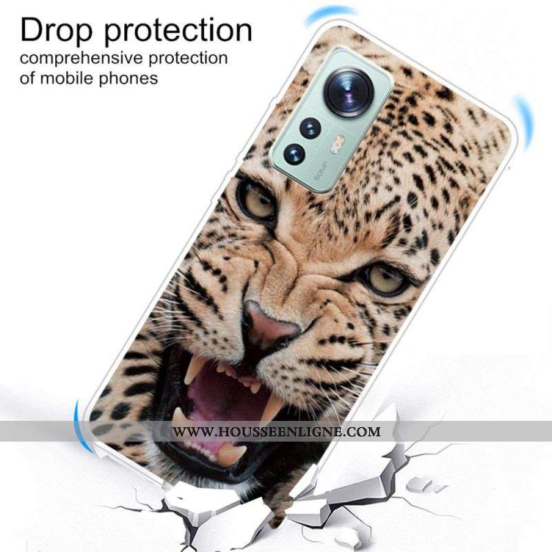 Coque  Xiaomi 12 / 12X  Silicone Félin