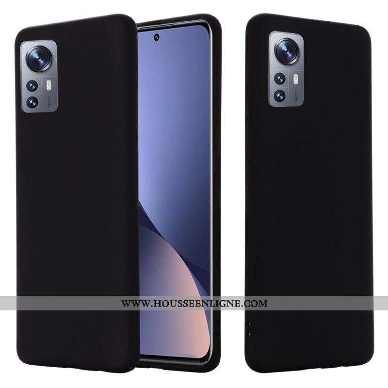 Coque  Xiaomi 12 / 12X  Silicone Liquide Avec Lanière