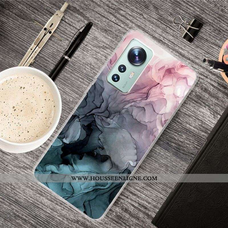 Coque  Xiaomi 12 / 12X  Silicone Marbre