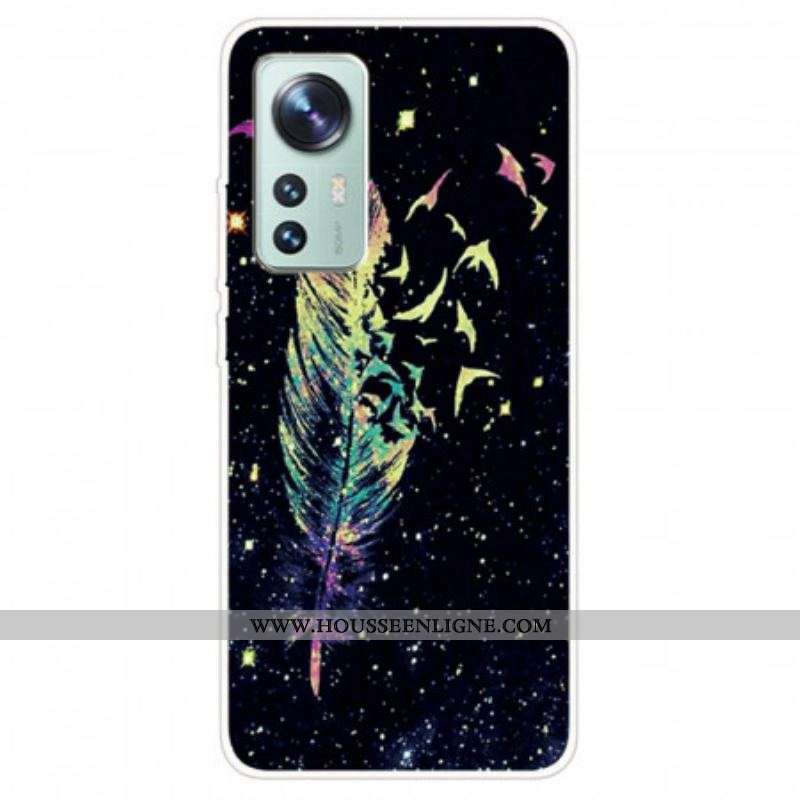 Coque  Xiaomi 12 / 12X  Silicone Plume