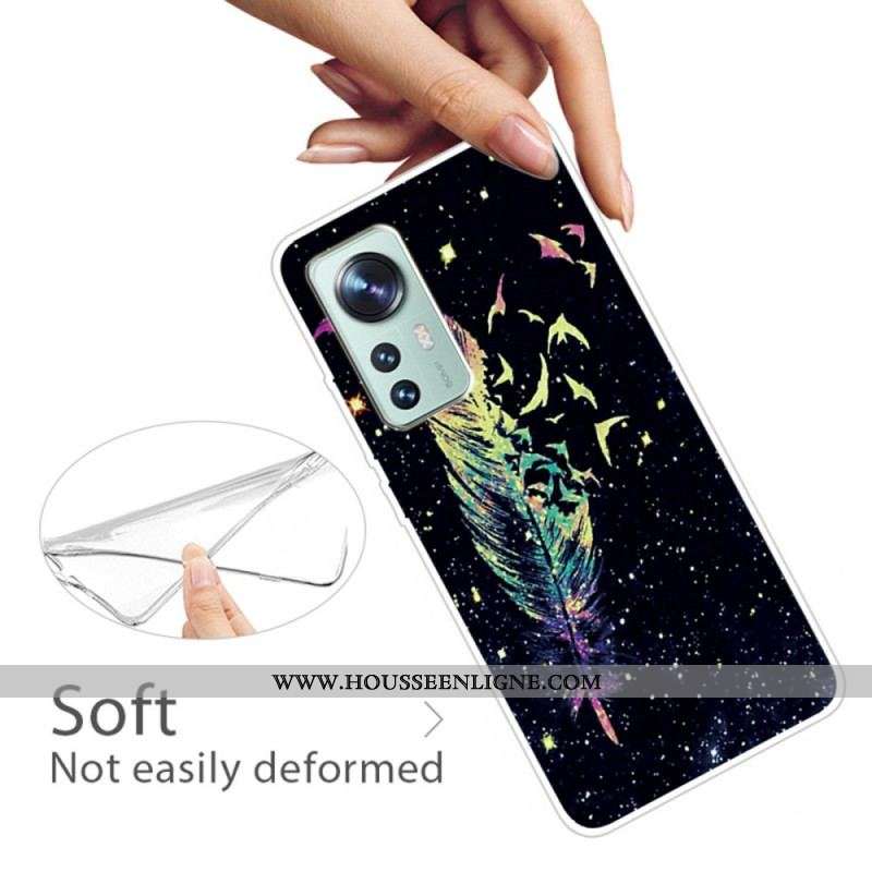 Coque  Xiaomi 12 / 12X  Silicone Plume