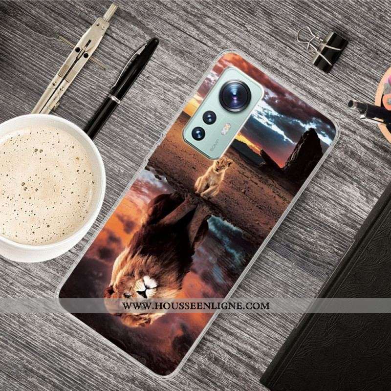 Coque  Xiaomi 12 / 12X  Silicone Rêve Félin