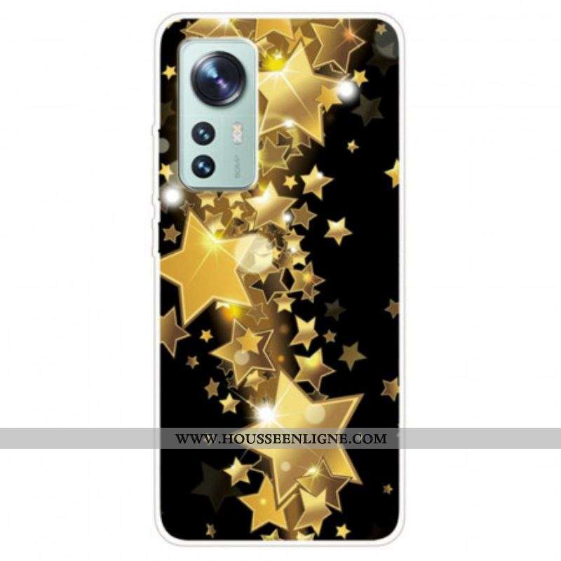 Coque  Xiaomi 12 / 12X  Silicone Étoiles