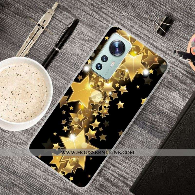 Coque  Xiaomi 12 / 12X  Silicone Étoiles