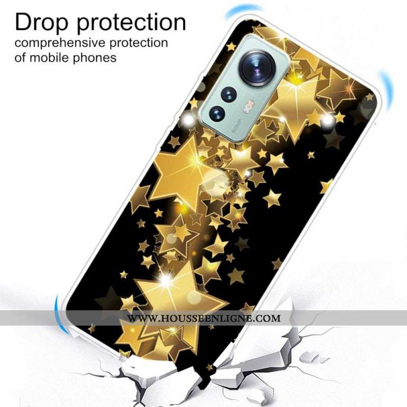 Coque  Xiaomi 12 / 12X  Silicone Étoiles
