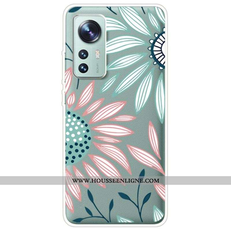 Coque  Xiaomi 12 / 12X  Transparente Une Fleur