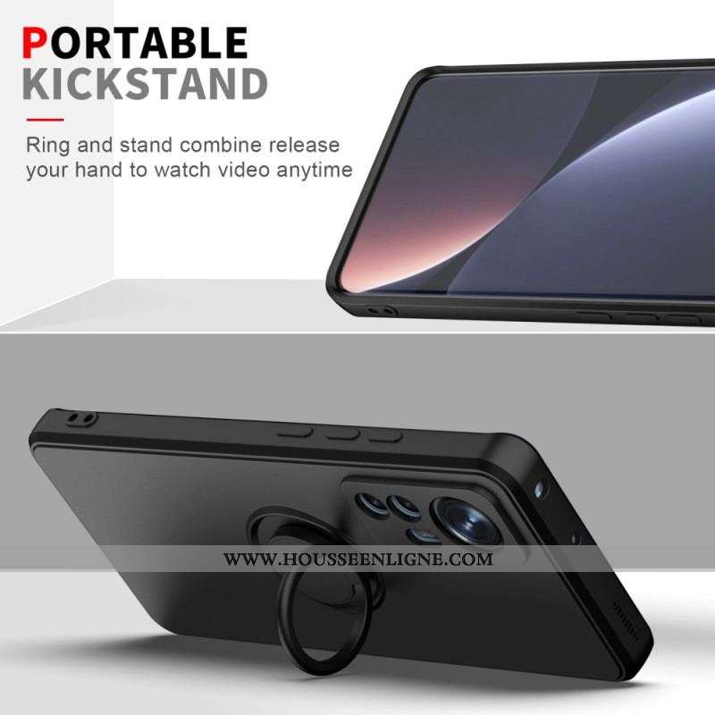 Coque Xiaomi 12 / 12X Unie Anneau-Support