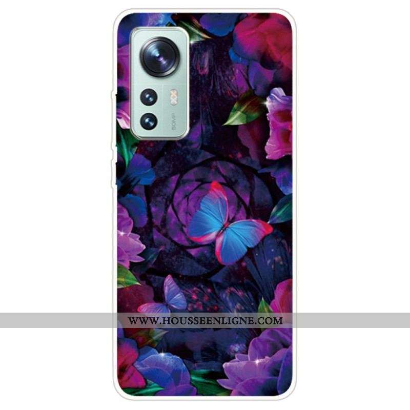 Coque  Xiaomi 12 / 12X  Variation Papillons