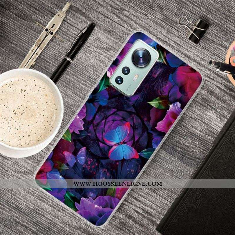 Coque  Xiaomi 12 / 12X  Variation Papillons