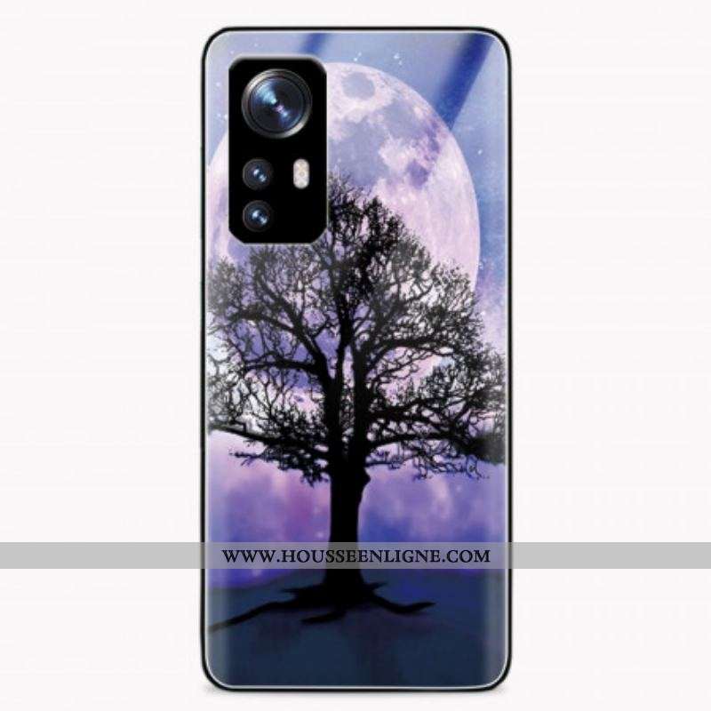 Coque  Xiaomi 12 / 12X  Verre Trempé Arbre et Lune