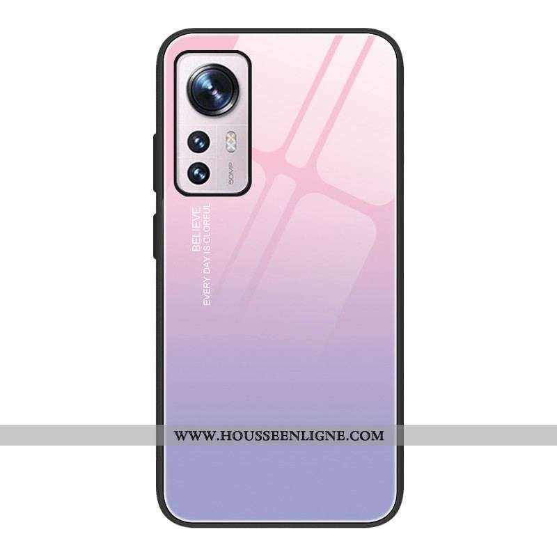 Coque Xiaomi 12 / 12X Verre Trempé Gradient