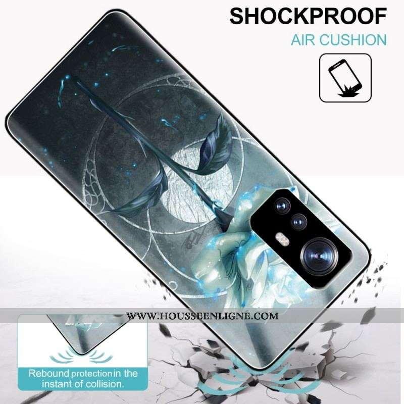 Coque  Xiaomi 12 / 12X  Verre Trempé Rose Verte