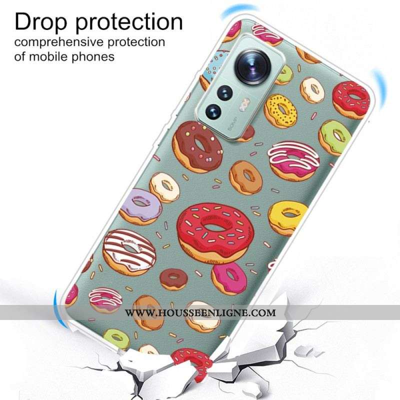 Coque  Xiaomi 12 / 12X  love Donuts
